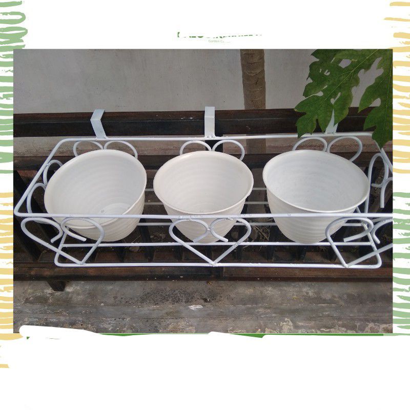 rak pot gantung pagar