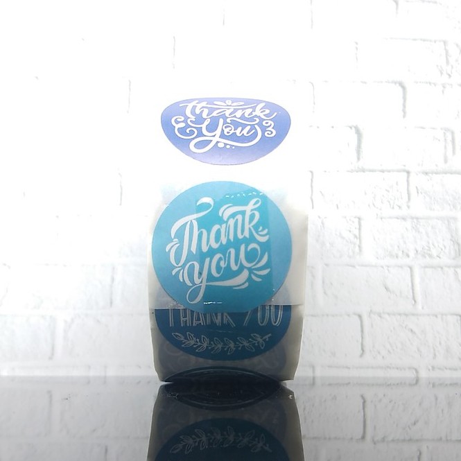 

*AP* stiker label Thankyou Fullcolour 60 pcs