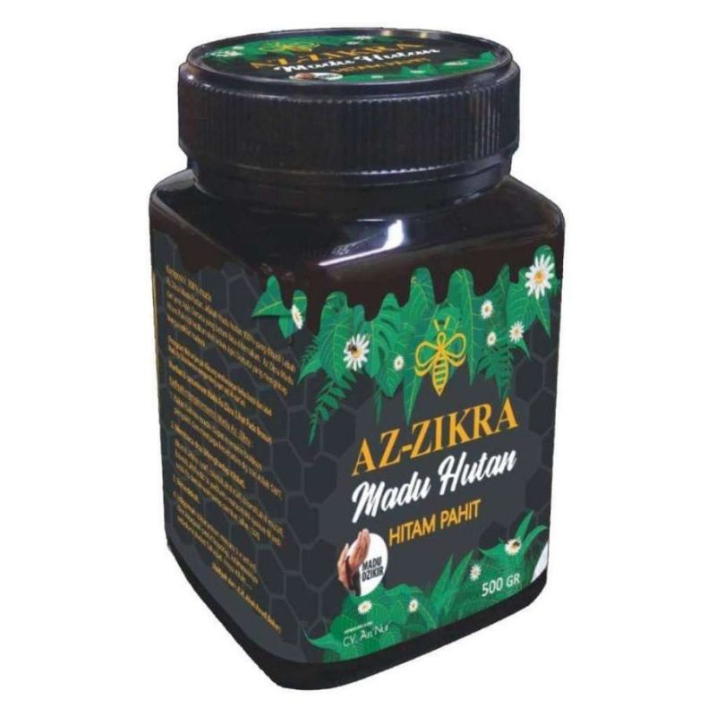 Madu Az Zikra Hitam Pahit - Madu Hutan 500 GR