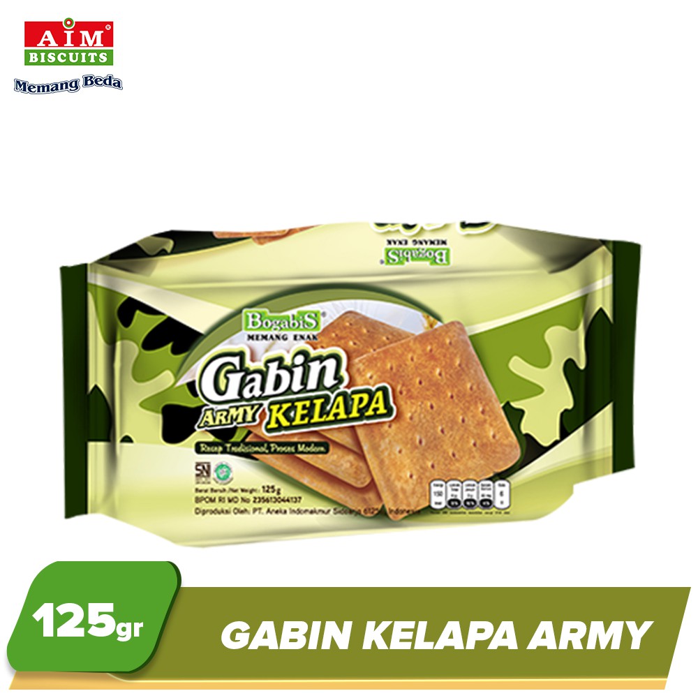 

Bogabis Gabin Army Kelapa 125g