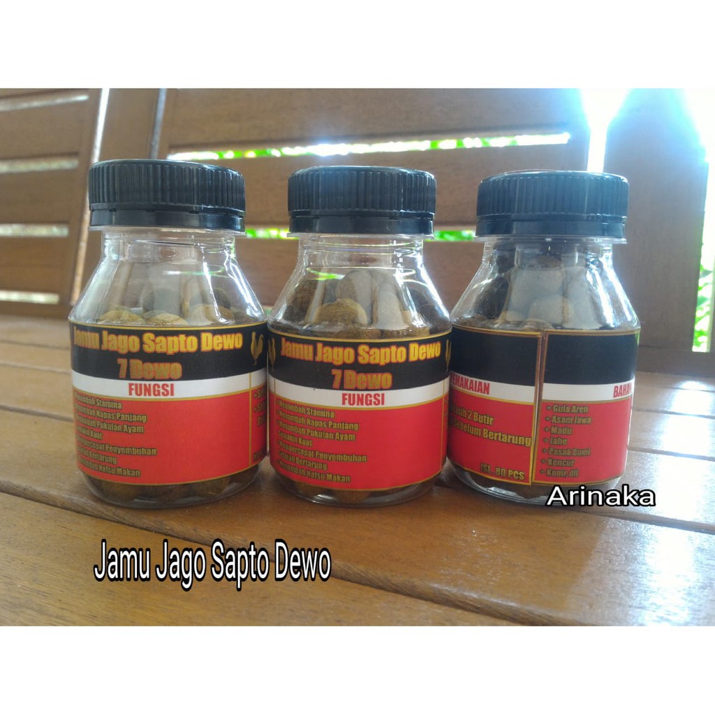 Jamu Ayam Laga Sapto Dewo - Herbal Ayam Tarung Jago