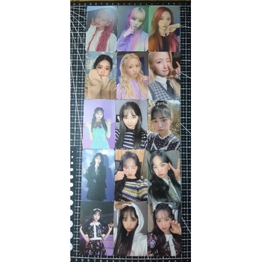 sakura chaeyeon chaewon minju hitomi photocard album one reeler benefit pc ar scene 1 2 3 iz*one wit