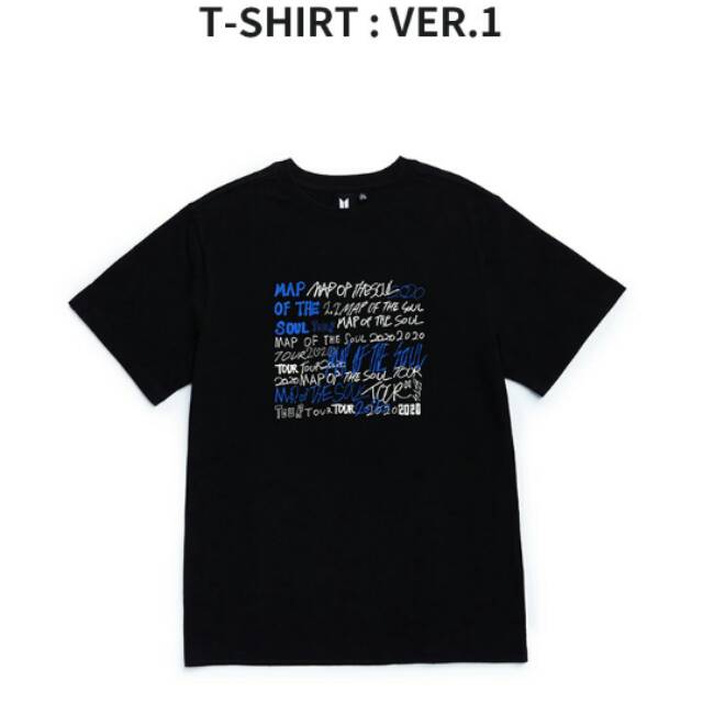 T-SHIRT BTS MOTS TOUR / BTS MAP OF THE SOUL / BANGTAN SOYEONDAN