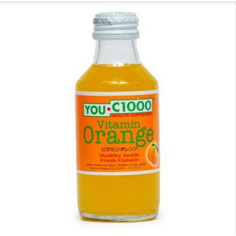 

You C1000 Orange Botol Kaca 140 ml