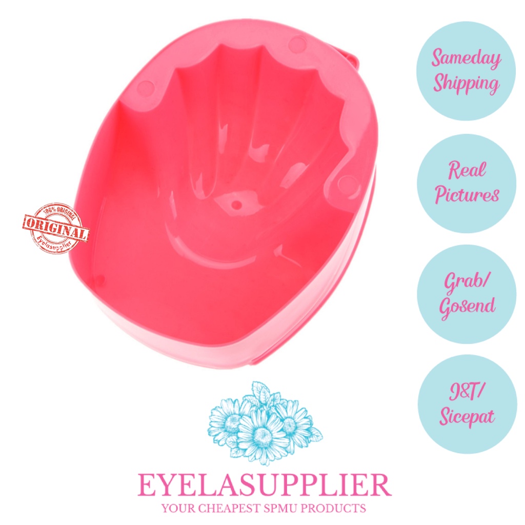 Manicure Bowl Rendaman Tangan Wash Hand Nail Art Soak Removal Peralatan Perawatan Kuku Nailart Spa