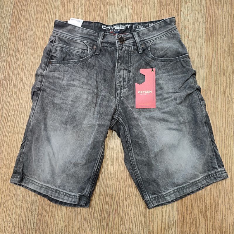 OXYGEN 806-313871 ORIGINAL Celana Jeans Pendek Pria Oxygen