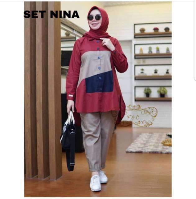 SET NINA 4 warna