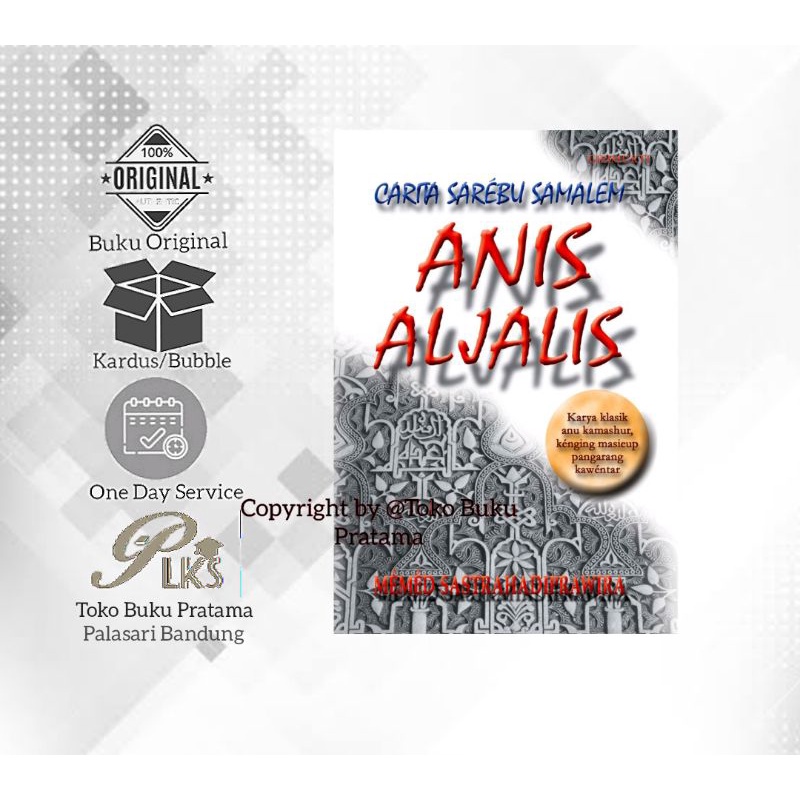 Novel Sunda Anis Aljalis - Memed - ORI