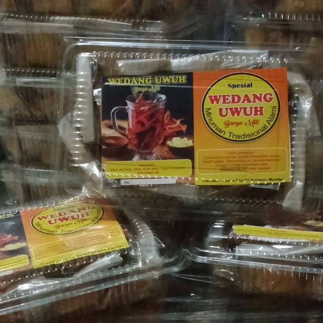 

Wedang uwuh + gula batu isi 10