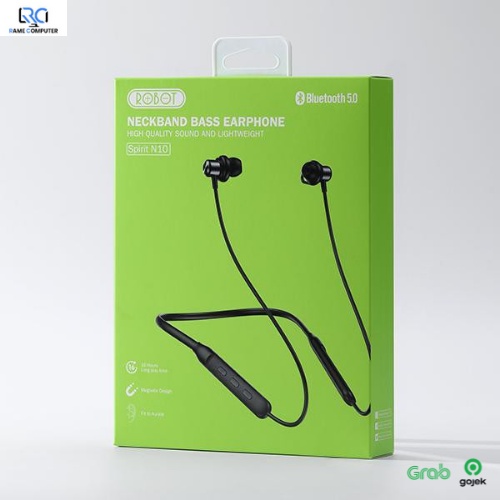 ROBOT Sprit N10 Neck-mounted Waterproof Wireless Earphone