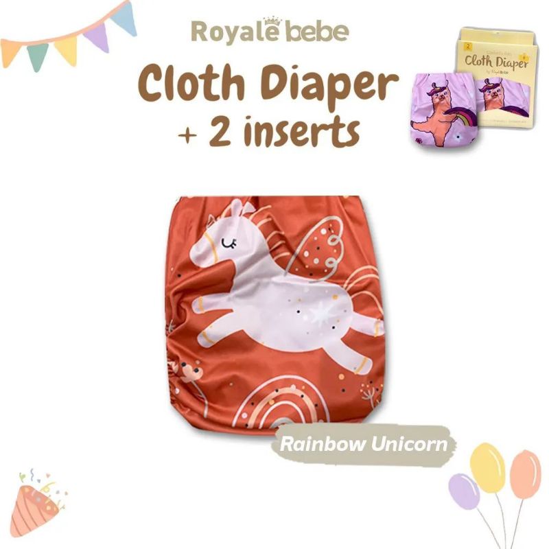 Royale Bebe Cloth Diaper (Popok Kain Bayi)