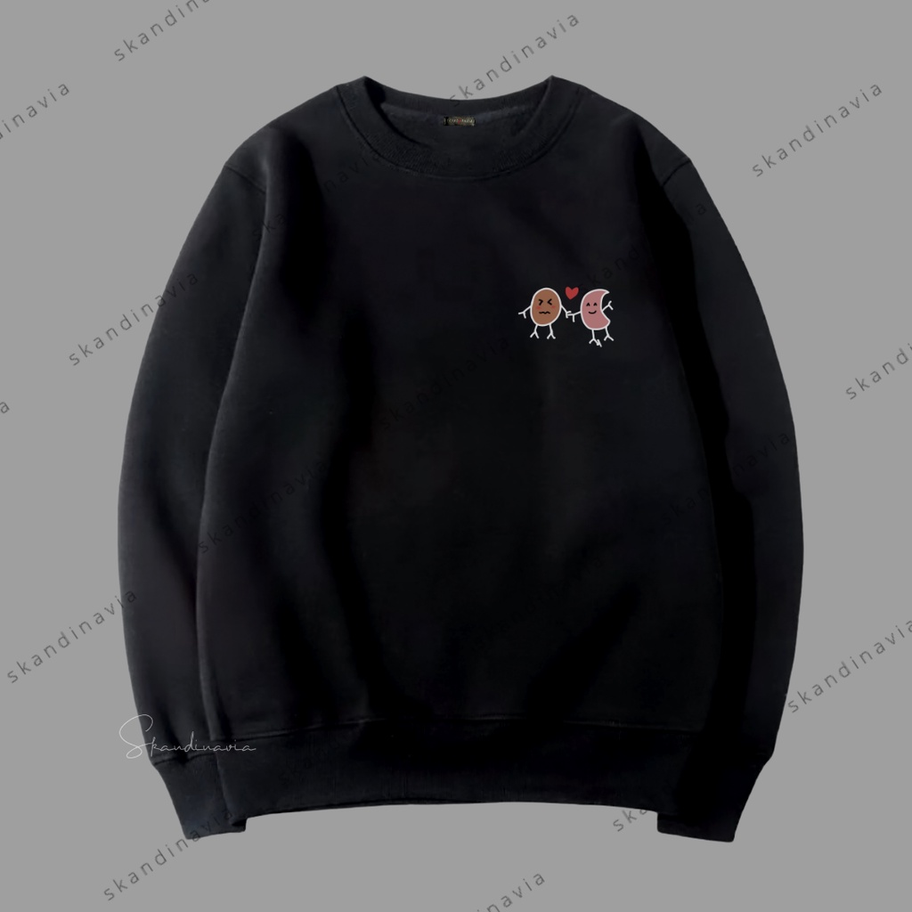 CREWNECK NSA Crewneck Skandinavia OVERSIZE PRIA CREWNECK SKDNV STREET NSA WIN SWEATER CREWNECK NSA