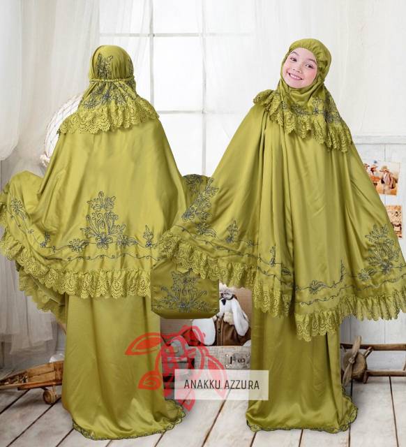 MUKENA AZZURA ANAK 4 warna