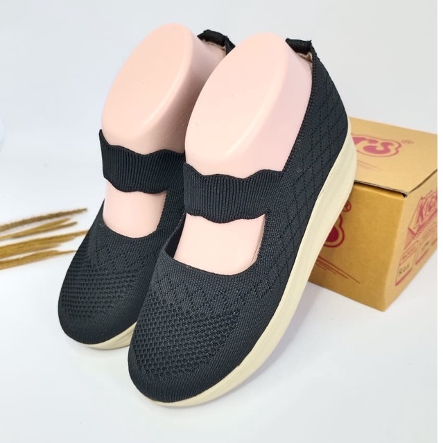 Belbe/Sepatu Rajut /sepatu wedges wanita/Sepatu cewek