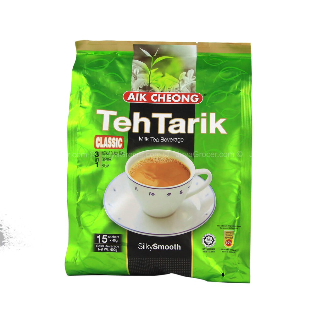 

Aik Cheong - Teh Tarik Isi 15 Sachet x 40gr (600gr)