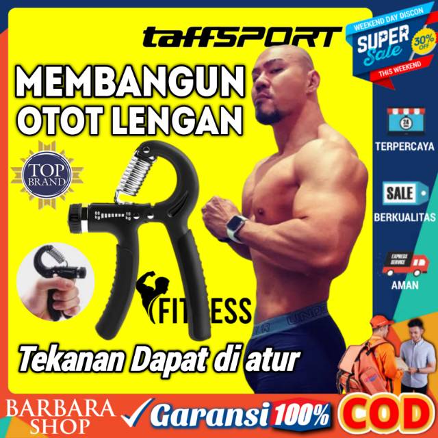 Alat Olahraga Pembesar Otot Lengan Portable Alat Fitness Tangan Hand Grip Handgrip