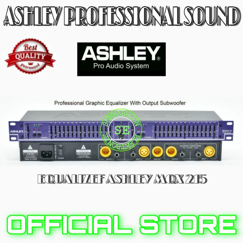 equalizer ashley original ashley mqx 215