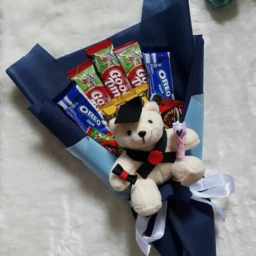 Buket Boneka / Buket Boneka Wisuda / Buket Coklat / Boneka Bouket