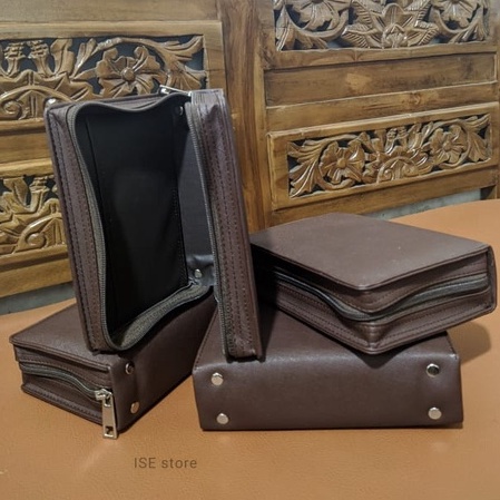 Tas Agenda PROMIS Bag Binder Book Cover Case Reseleting Wadah Buku Kerja Bank Elegan