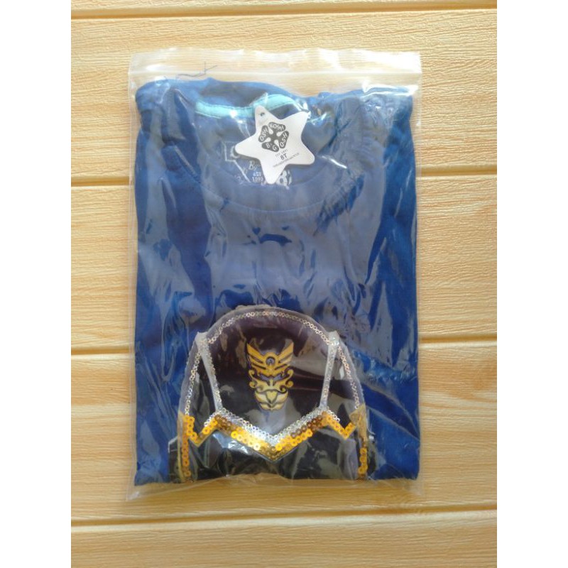 (COD) KAOS HERO LED USIA 2-7 TH (PILIH WARNA)