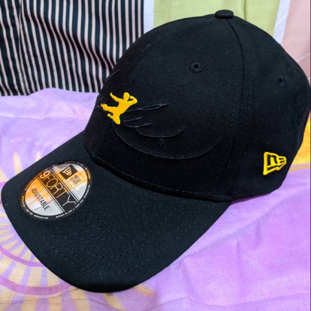 Rare - Topi New Era Bruce Lee Edition - Adjustable - Original - Hitam