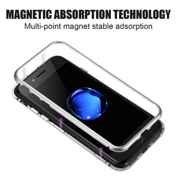 Case Magnetic Premium 2 in 1 Glass Transparant Samsung A11/ M11