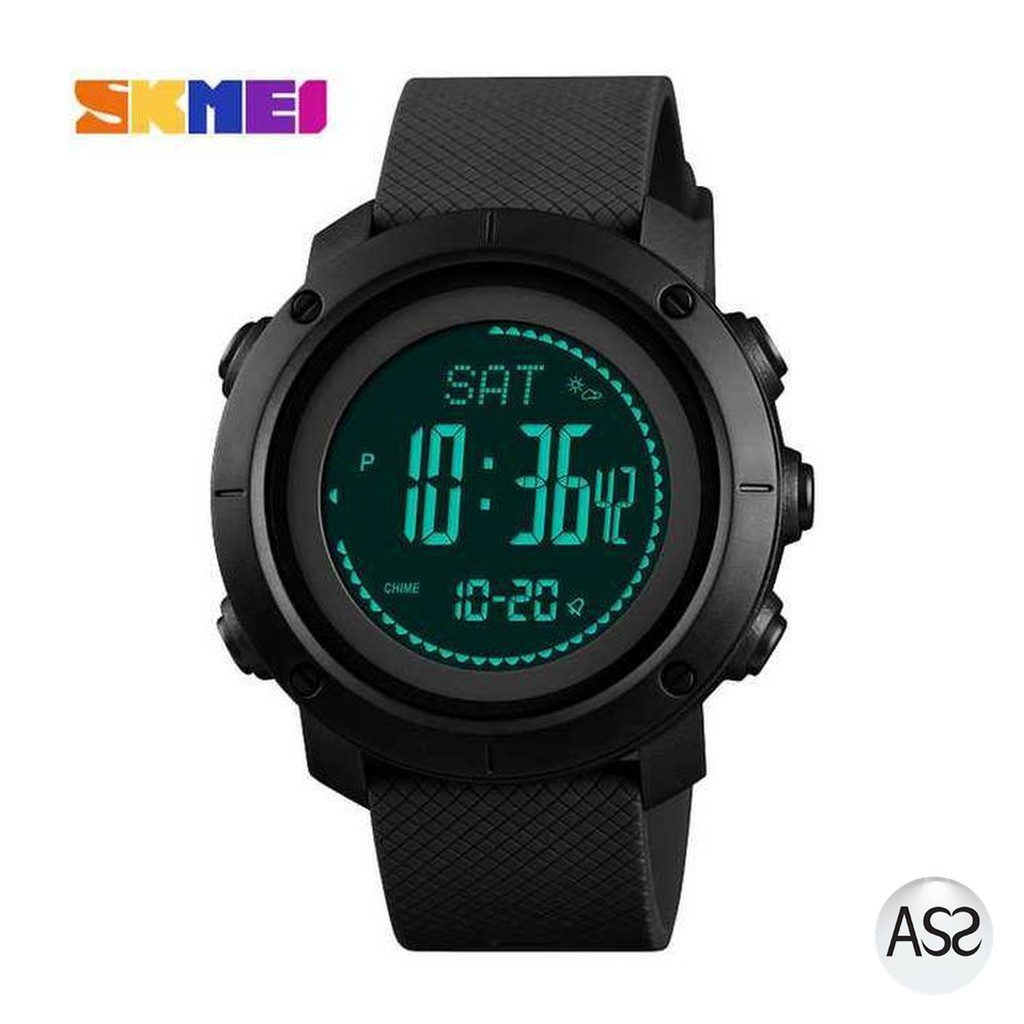 ASS Shop - SKMEI Jam Tangan Digital Sporty Pria Pedometer Calorie Compass - 1427