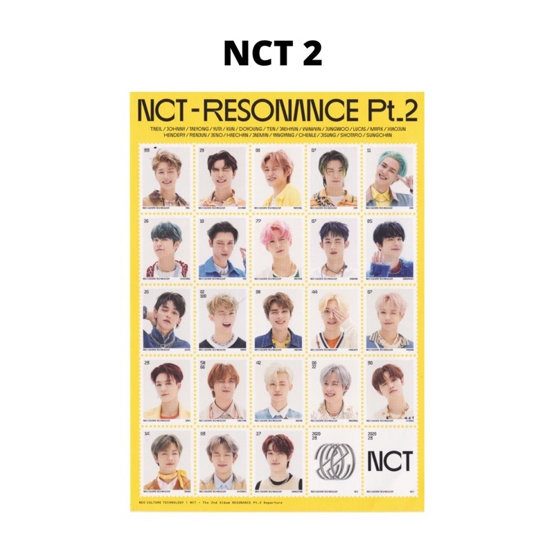 Sticker Set Pack NCT 127 NCT 2020 NCT dream Sticker Kpop Murah Aesthetic