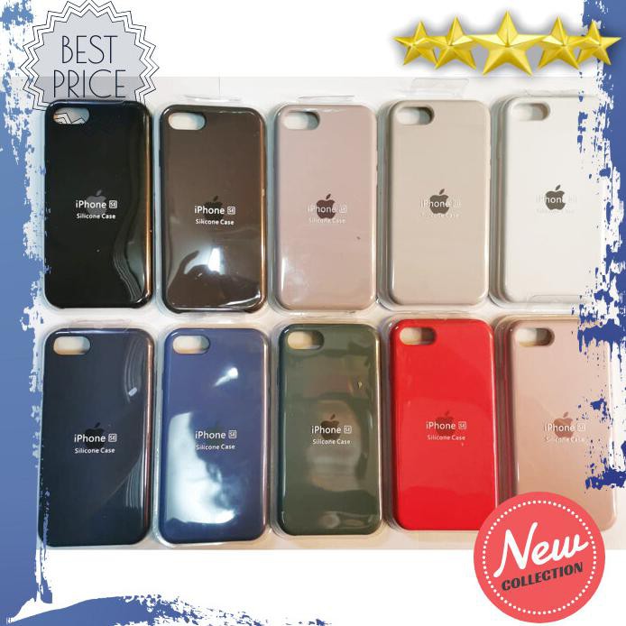 CASING HP IPHONE SE 2 2020 OFFICIAL SILIKON CASE BACK COVER