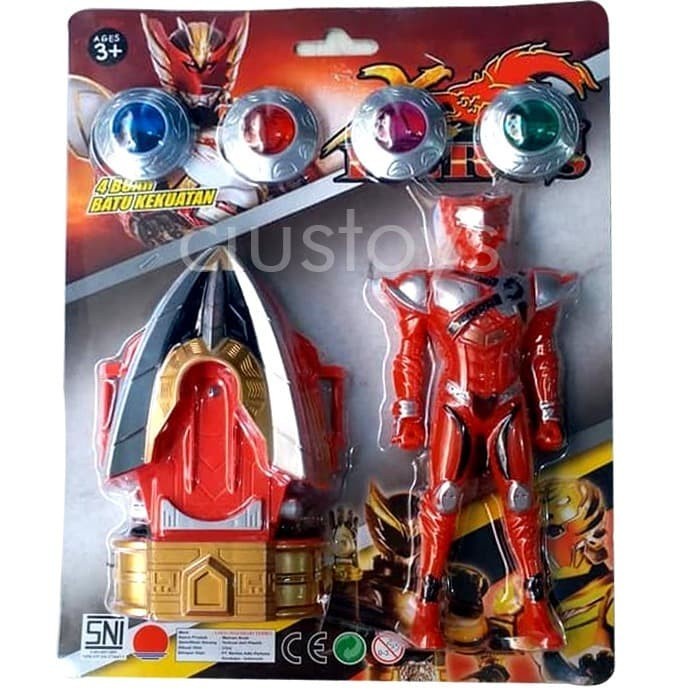 JAM BIMA X HEROES FIGURE GF1006 - KOLEKSI MAINAN ANAK