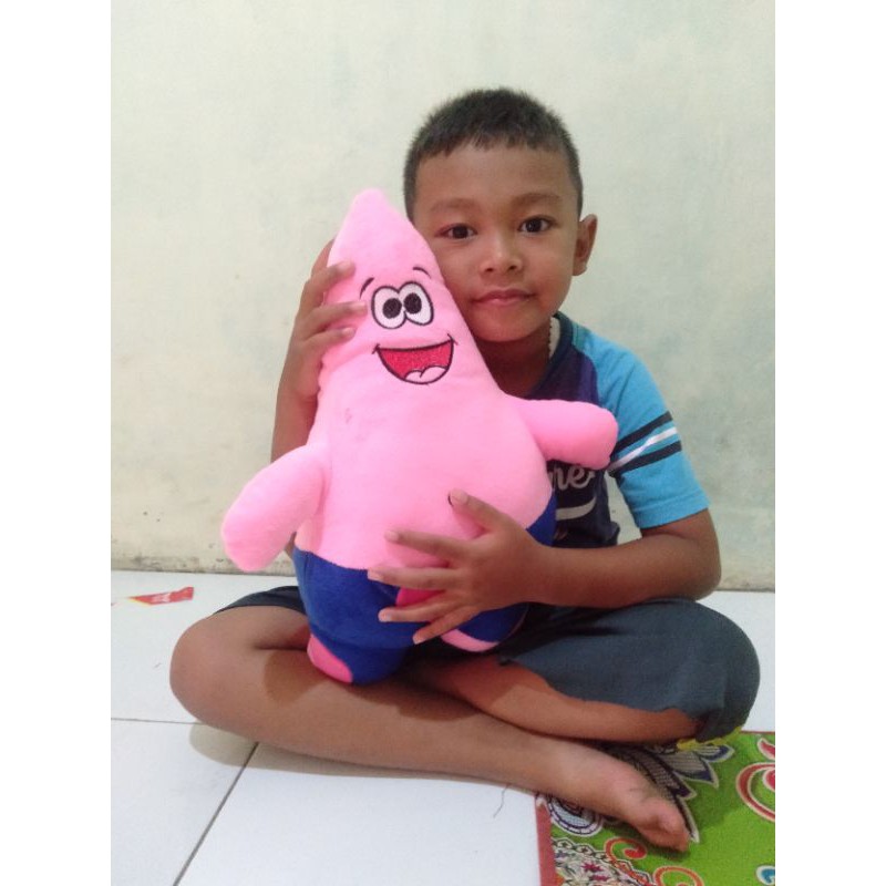 BONEKA SPONGEBOB DAN PATRICK 30CM SEPAKET