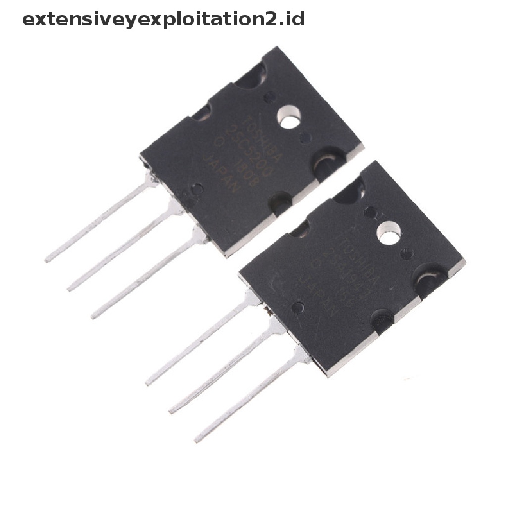 Transistor Power 1pasang 2sa1943 Dan 2sc5200 Pnp