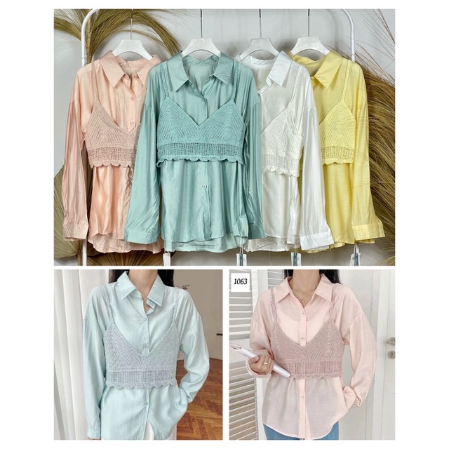 kemeja import Grosir Pgmta Kode 1063 serian isi 4 pcs