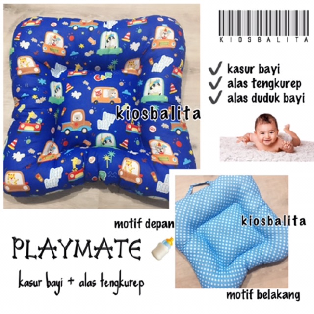 NEW!! PLAYMATE BABY ALAS TENGKUREP BAYI / ALAS DUDUK BAYI / KASUR BAYI