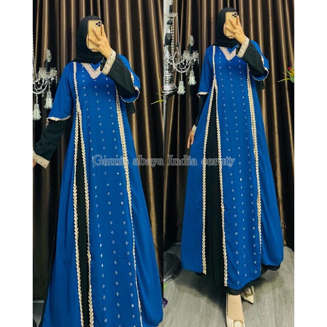 GAMIS ABAYA INDIA CERUTY | GROSIR PAKAIAN WANITA TERMURAH MEDAN