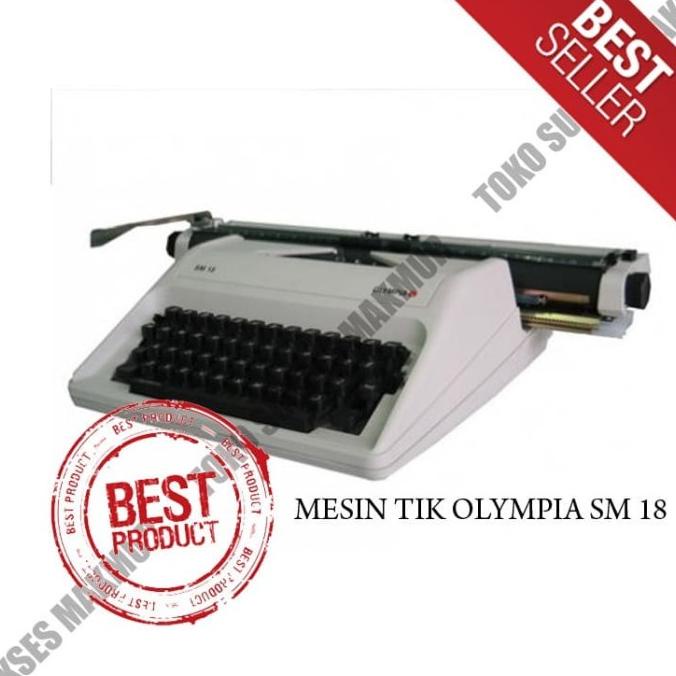 

Mesin Ketik OLYMPIA SM18 Ukuran A3/18inch -Manual Typewriter/Tik SM 18