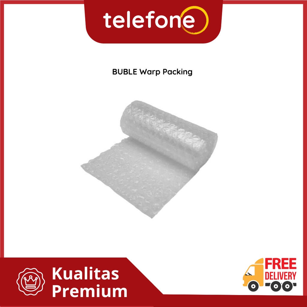 

BUBBLE Warp Packing tambahan buat paket lebih aman