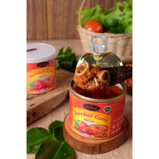 

Sambal Cumi Cabai merah Saminak