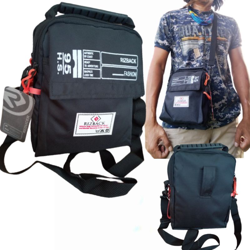 tas selempang pinggang kecil rizback fashion - tas hp