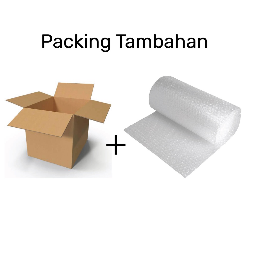 PACKING TAMBAHAN Kardus dan Bubble Warp untuk Garam Ikan