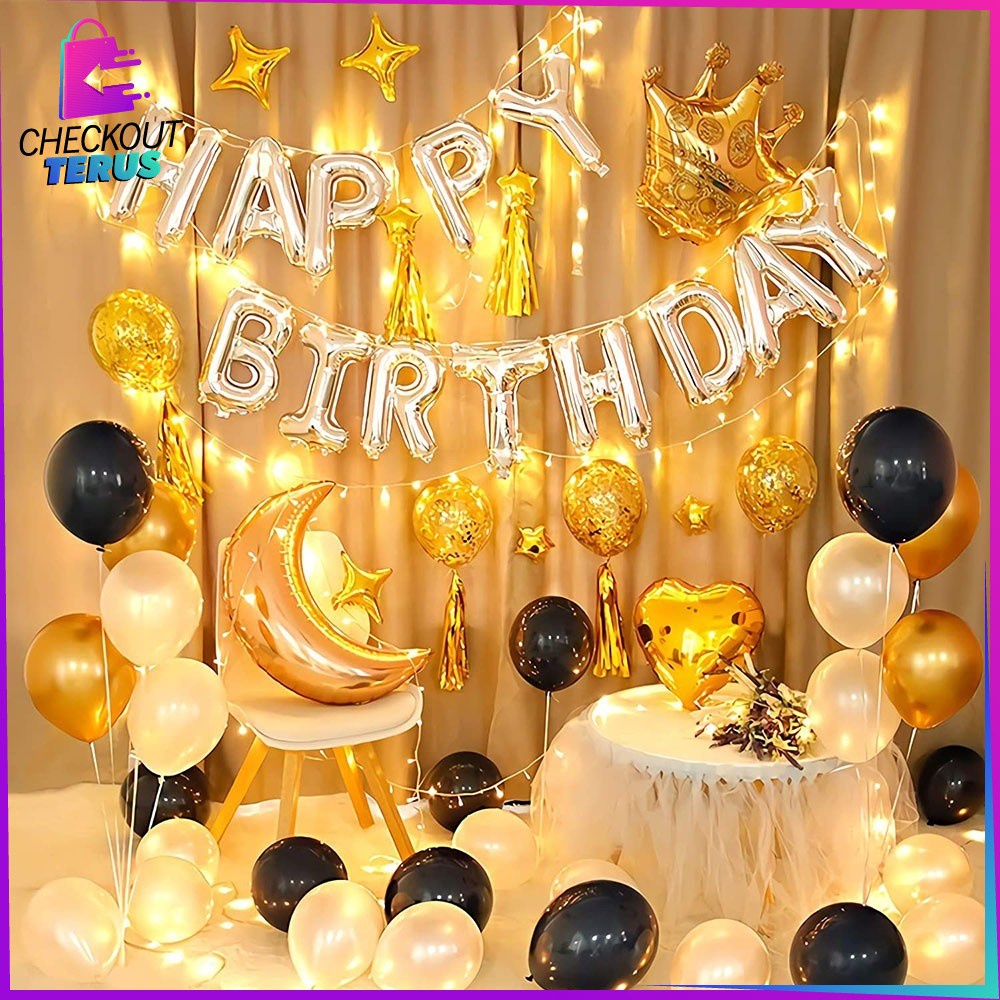 CT C390 Balon Foil Silver Abjad Alphabet Angka Polos Balon Huruf A-Z Balon Foil Angka 0-9 Balon Foil Perlengkapan Ulang Tahun Balon Pesta