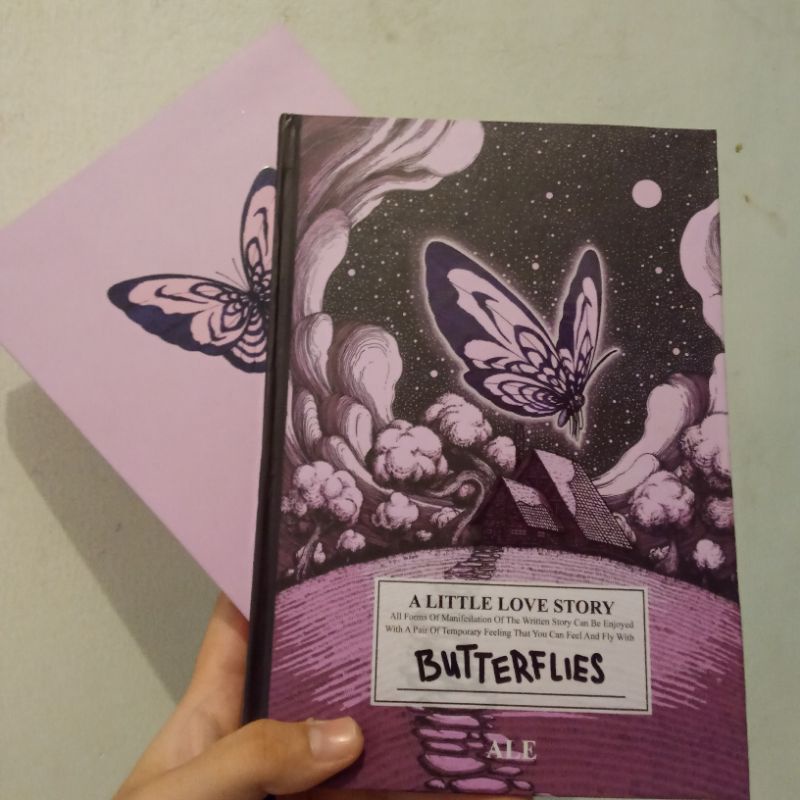 Preloved novel butterflies by alesacakes