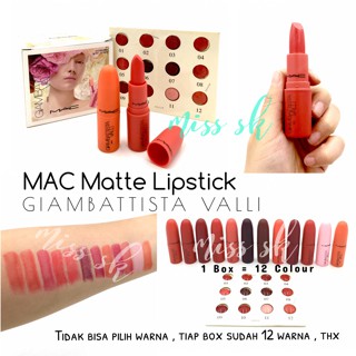 jual MAC Matte Lipstick Valli Giambattista / matte lipstik Mac Termurah supK
