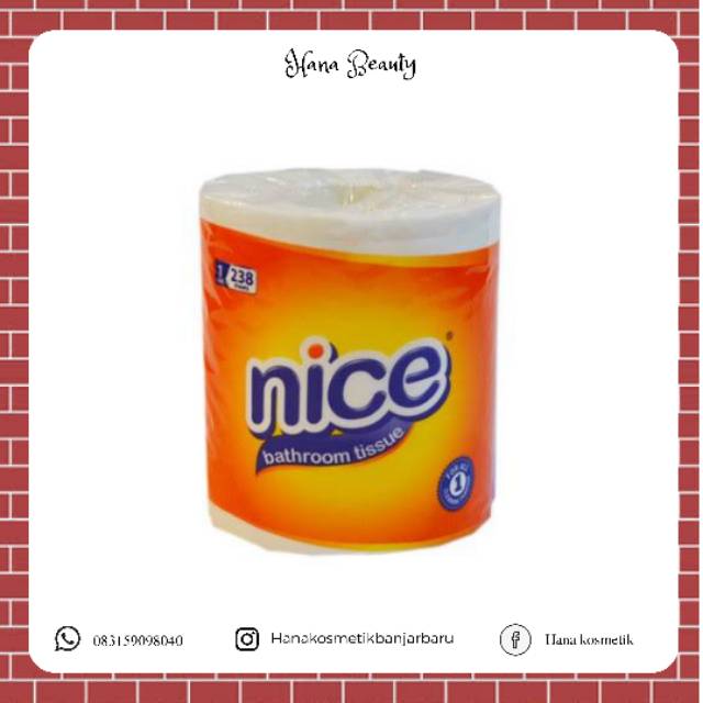[TISU] NICE ROLL TOILET TISSUE
