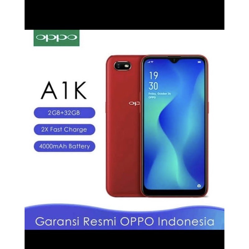 HP OPPO A1K NEW GARANSI RESMI OPPO 1TH