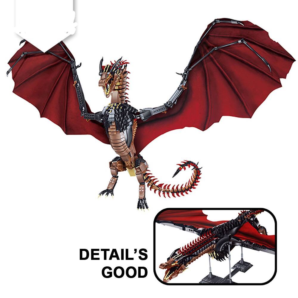 BRICK 98K LEGO Game of Thrones - Dragon Fire 1889+ pcs block lego