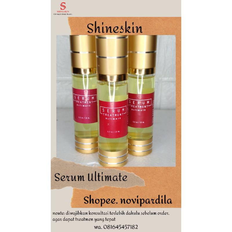 SERUM ULTIMATE SHINESKIN/SERUM FLEK HITAM ORIGINAL
