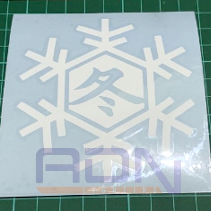 Cutting Sticker WINTER TEST Kawasaki ukuran 7cm