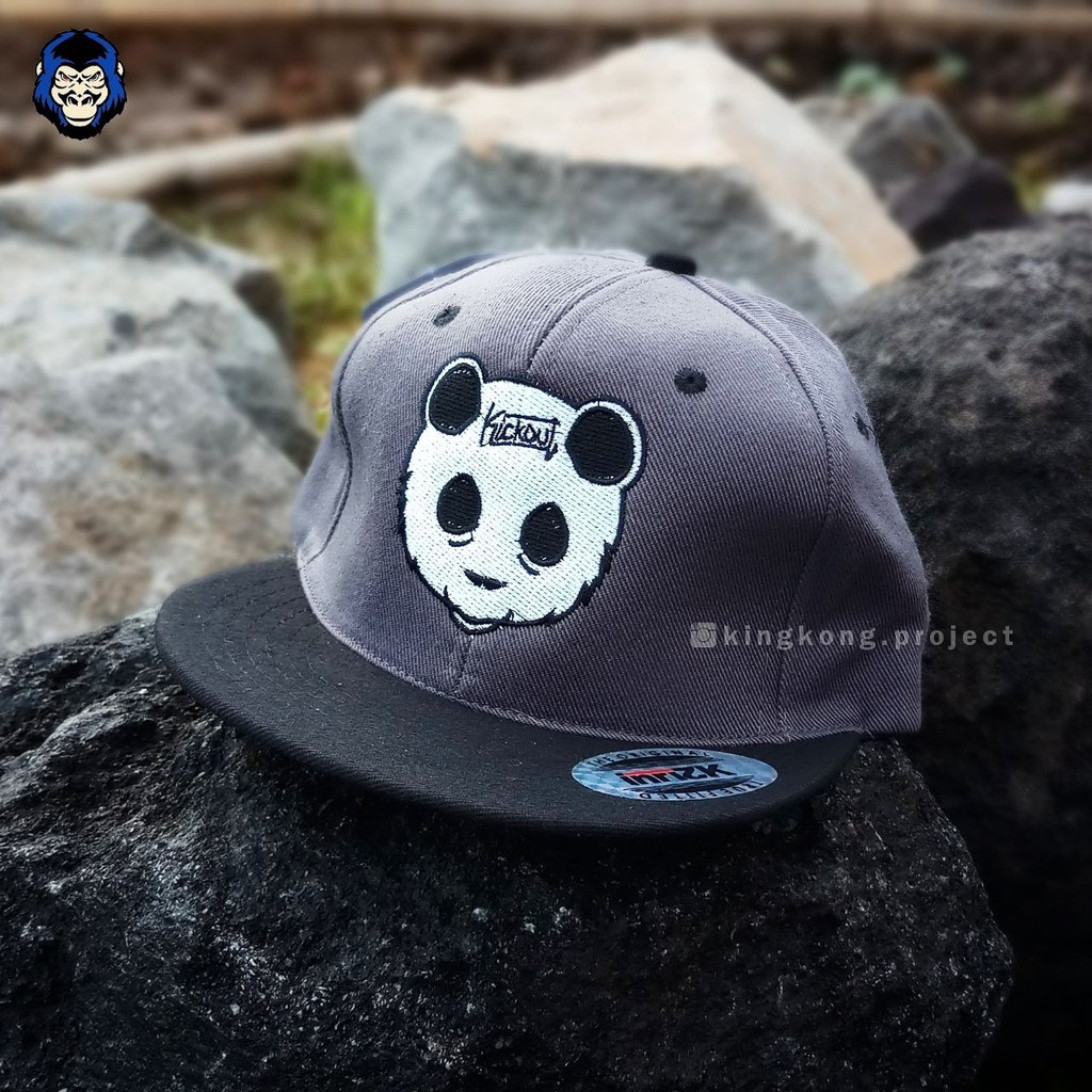 Topi Snapback Bordir Kickout