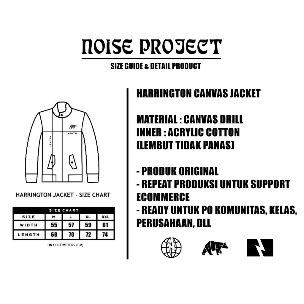 HARRINGTON JACKET NOISE PROJECT ORIGINAL